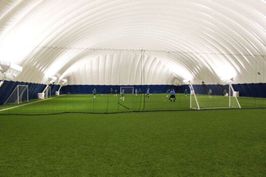 Надувной купол для мини-футбола