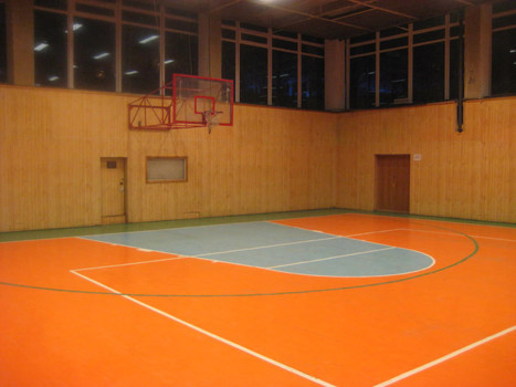 Строительство баскетбольного зала