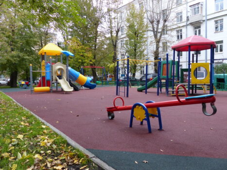 Готовые проекты детских площадок украинского производства