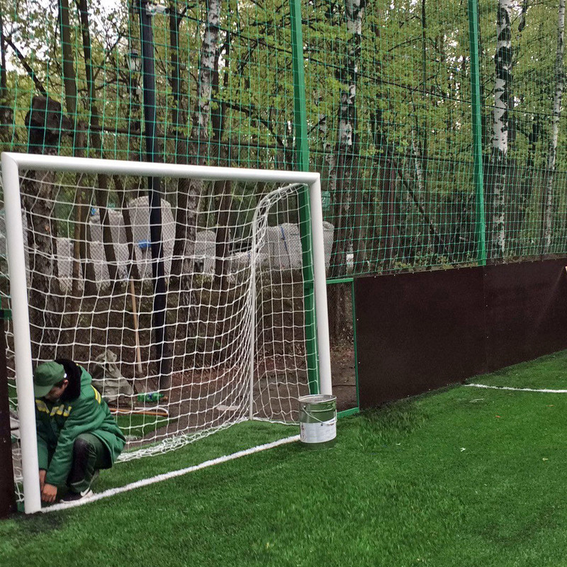 Строительство футбольных площадок