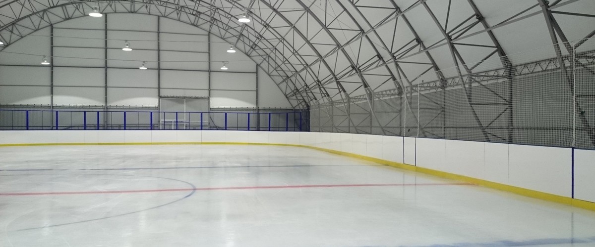 Строительство хоккейных катков, полей