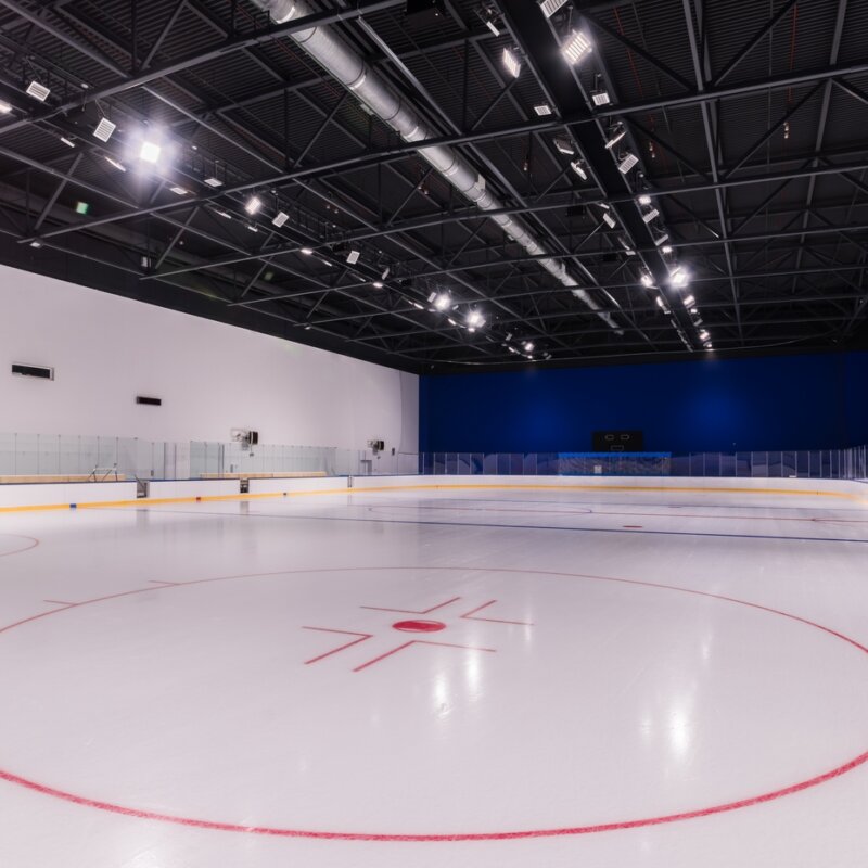 Строительство ледового дворца Строительство ледового дворца