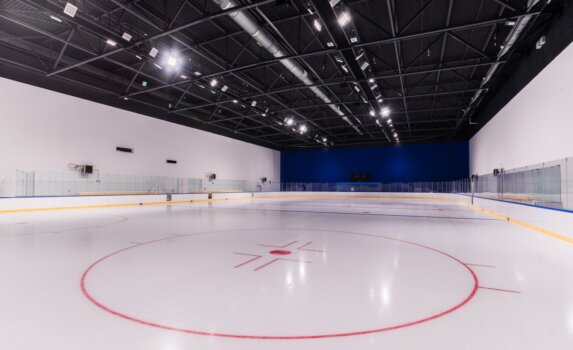 Строительство ледового дворца