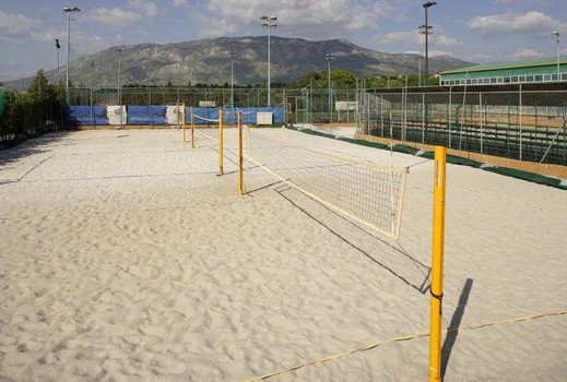Строительство площадки для пляжного спорта