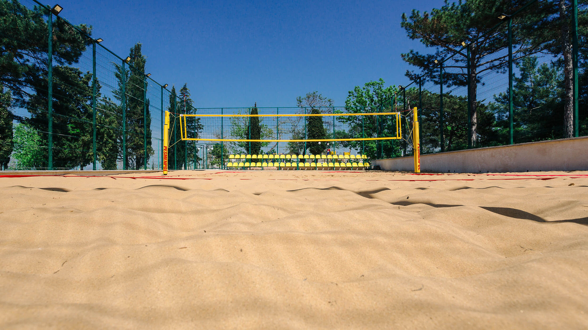 песок для спортивных площадок