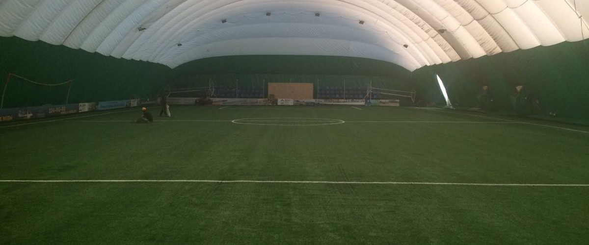 Строительство спортивного манежа