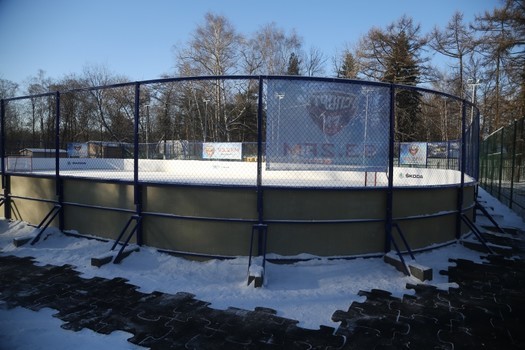 Заливка катка